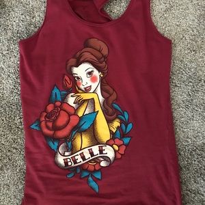 Small Belle Disney Tank 📚